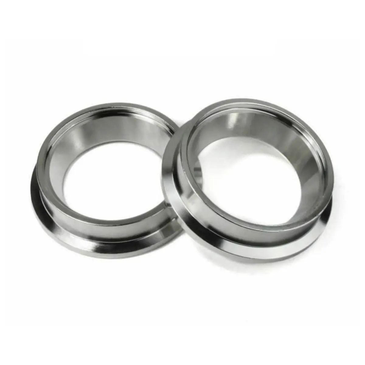 44Mm Wastegate Flange Set Mv-R Mvr Inlet + Outlet Insert Clamp Ring For V-Band 1