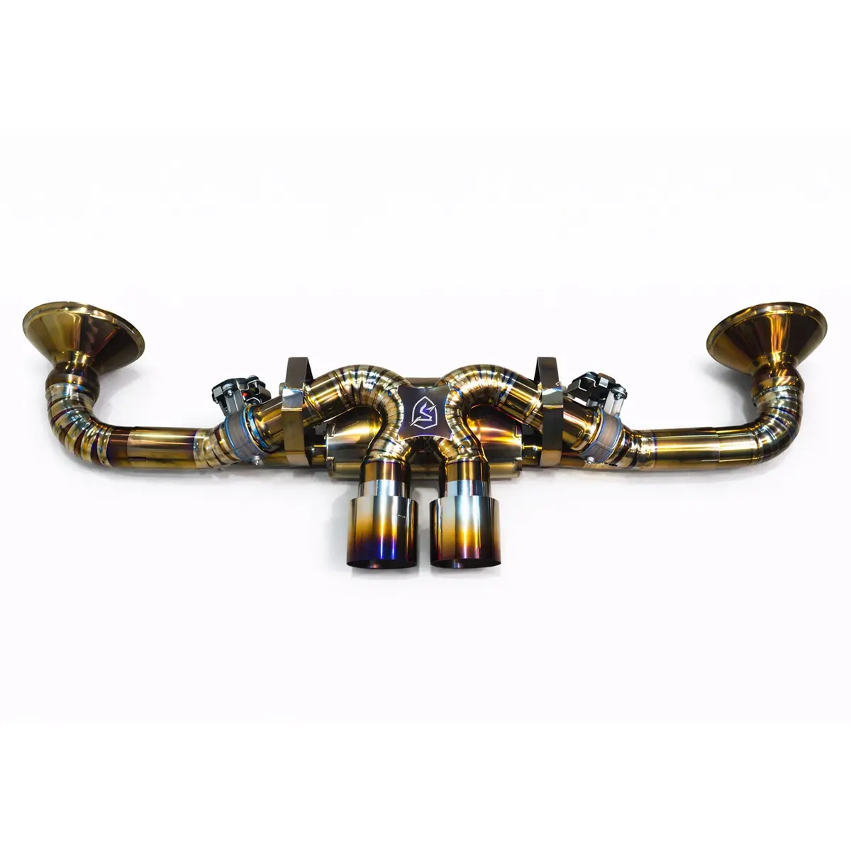 Titanium Valved Catback Exhaust For Porsche 992 992.1 992.2 Gt3 Rs Gt3rs 4.0 1