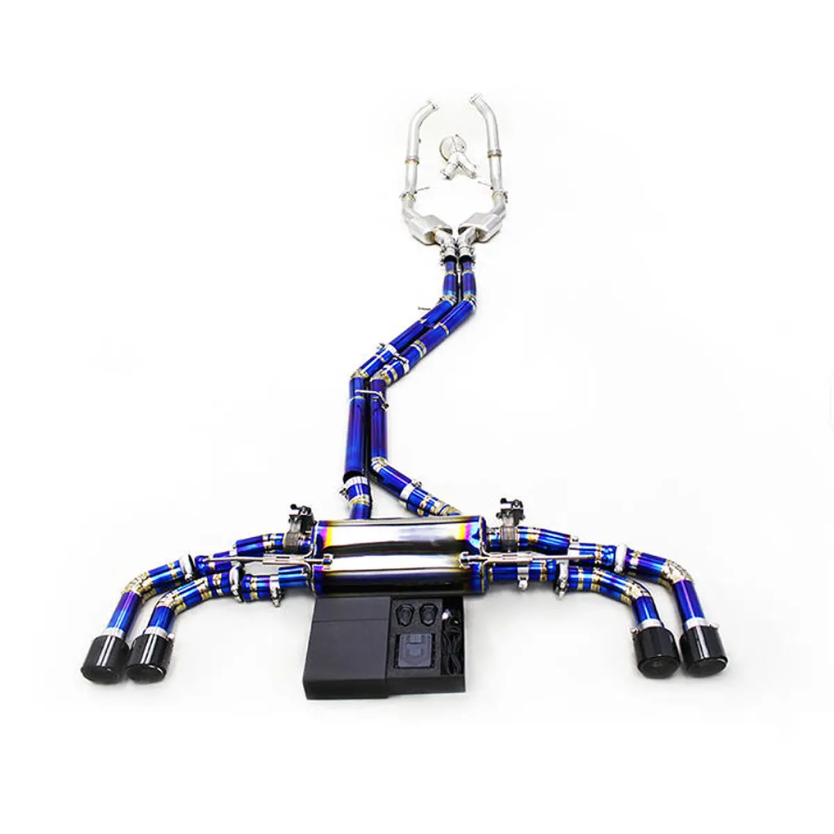 Titanium Valved Catback Exhaust System For Audi Sq5 8R Fy 3.0T 1
