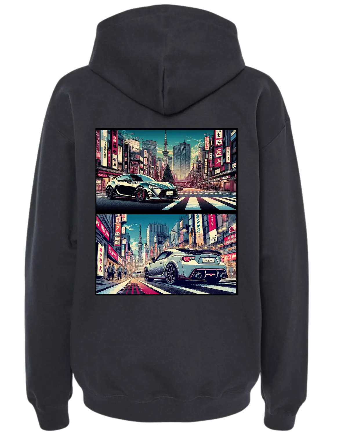 Toyota Gt86 Comic Hoodie 1