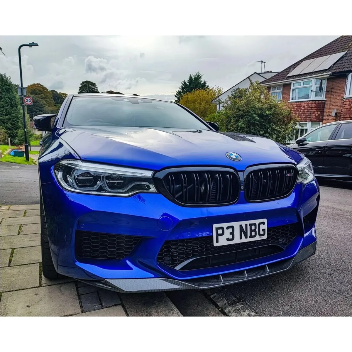 Rkp Style Carbon Fiber Front Lip For Bmw F90 M5 1