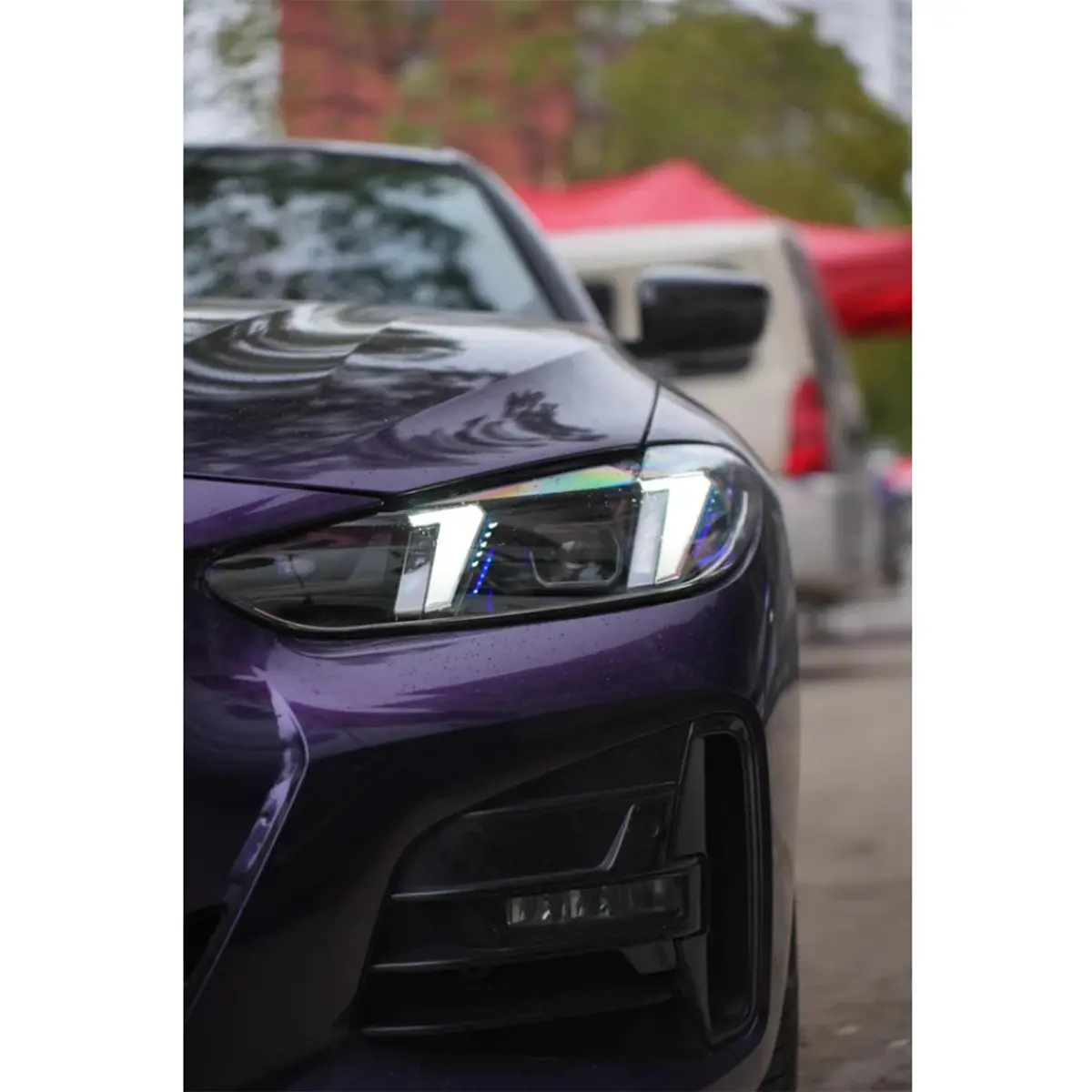 Facelift Snake Eyes Dual Color Drl Headlight V2 Upgrade For Bmw G8x G80 M3 G82 M4 G22 G26 4 Series 1