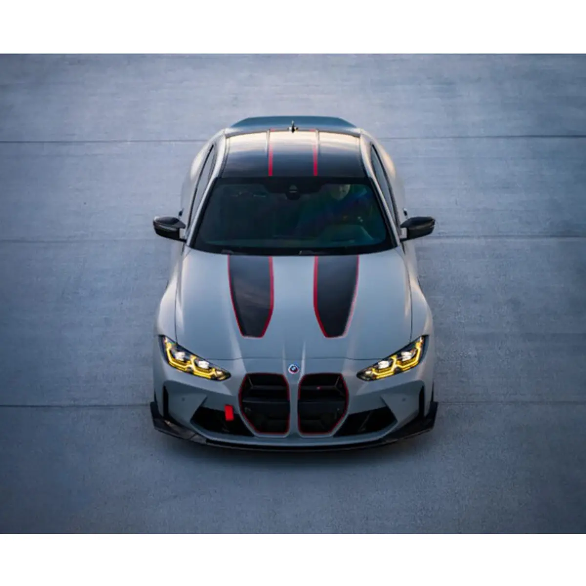 Csl Style Carbon Fiber Front Hood For Bmw G80 M3 G82 G83 M4 1