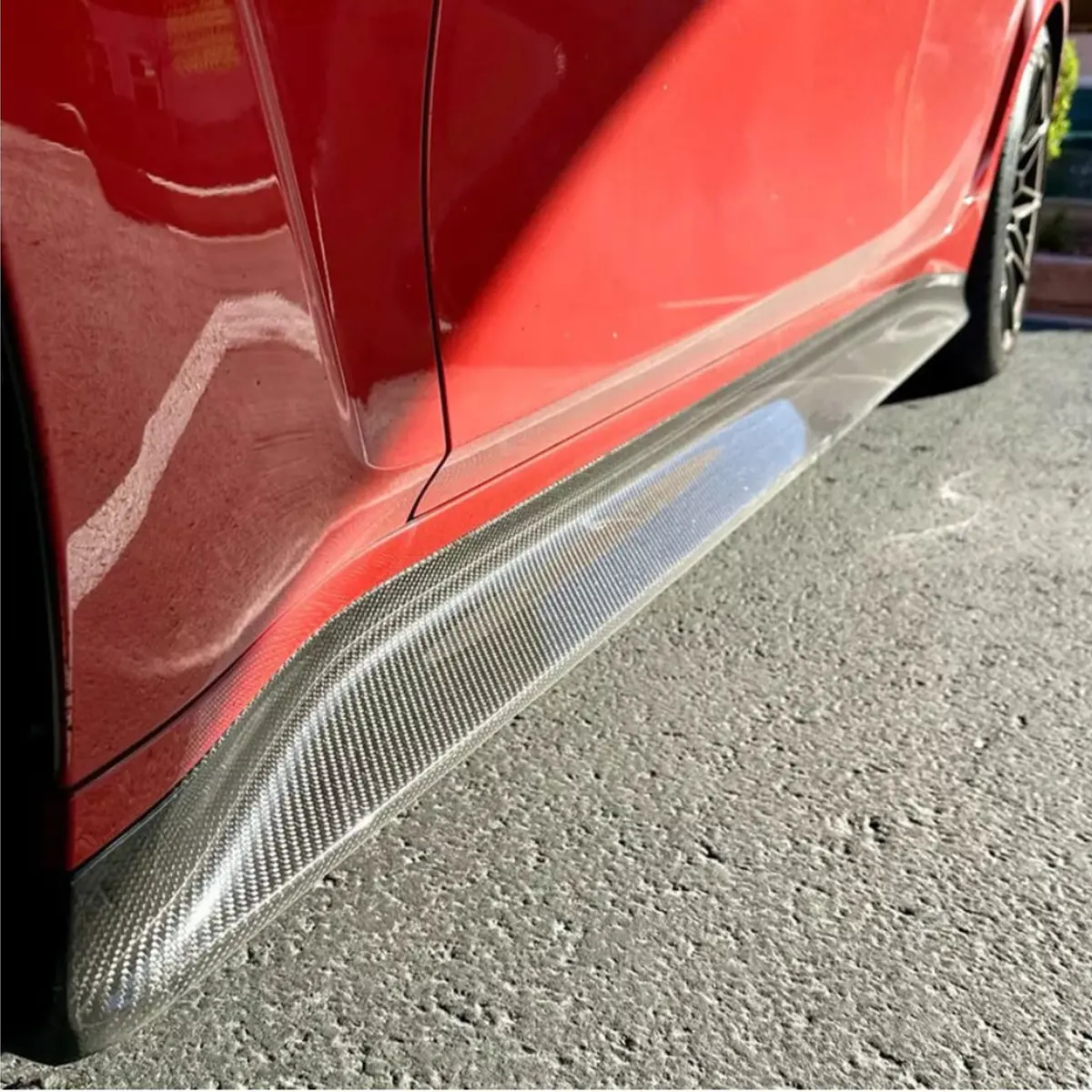 Carbon Fiber Side Skirt Replacement For Bmw G80 M3 1