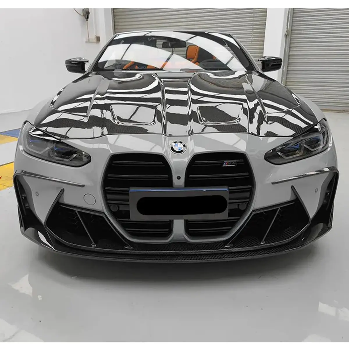Prepreg Carbon Fiber Pt Style Front Bumper Trim For Bmw G8x G80 M3 G82 G83 M4 1
