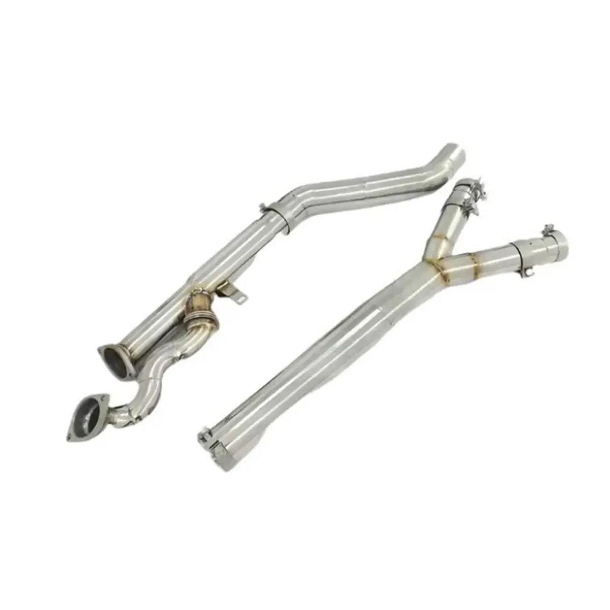 S58 3.5 Inch Single S Mid Pipe For Bmw G80 M3 G82 M4 G87 M2 1
