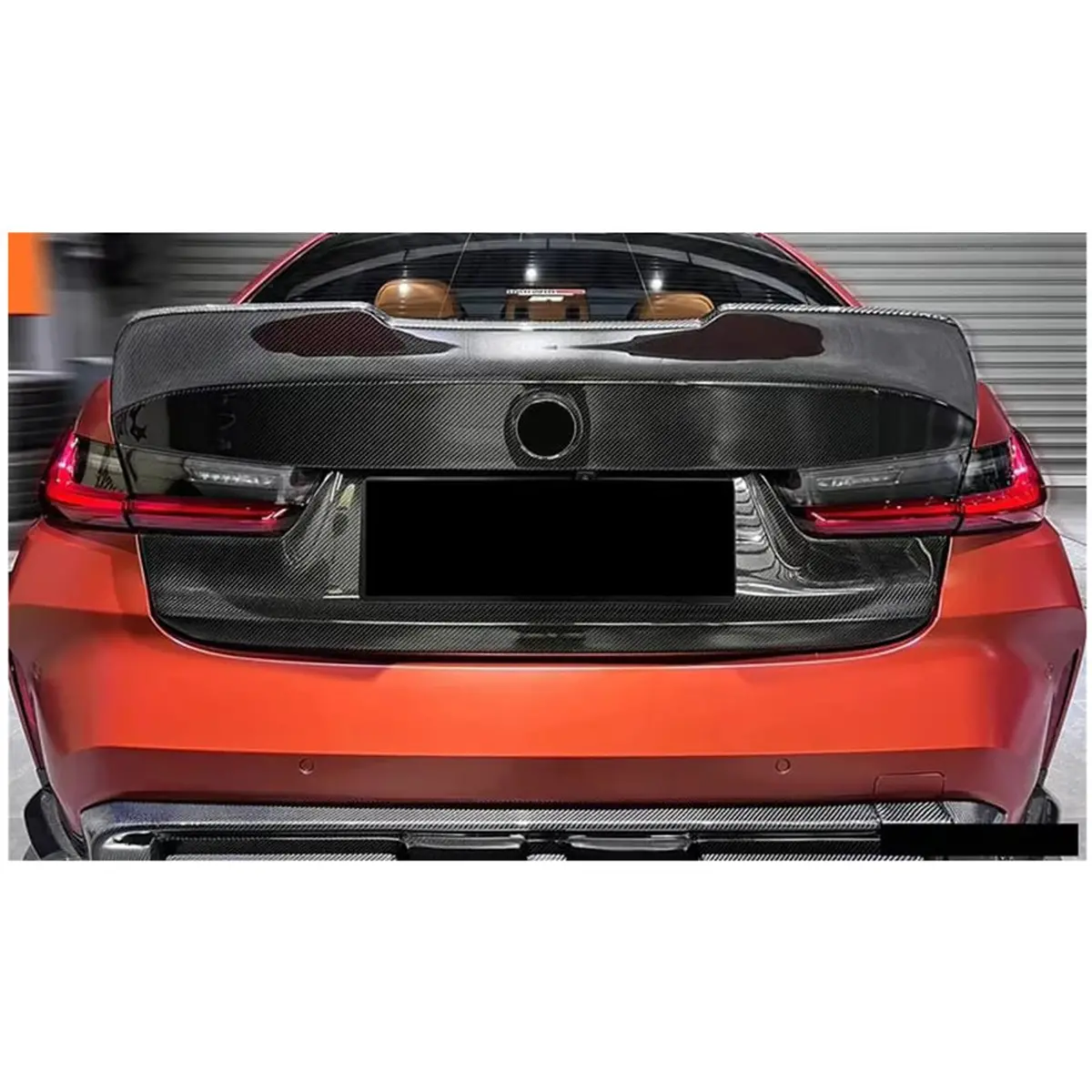 M Style Carbon Fiber Trunk For Bmw G80 M3 G20 3 Series 1