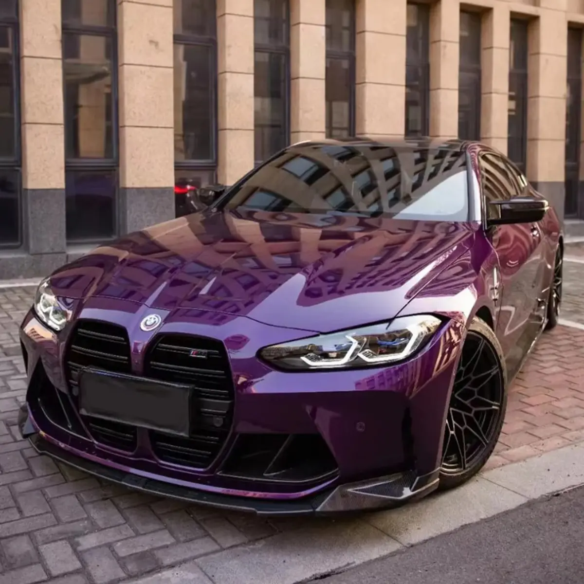Prepreg Carbon Fiber Tch Front Lip For Bmw G80 M3 G82 G83 M4 1