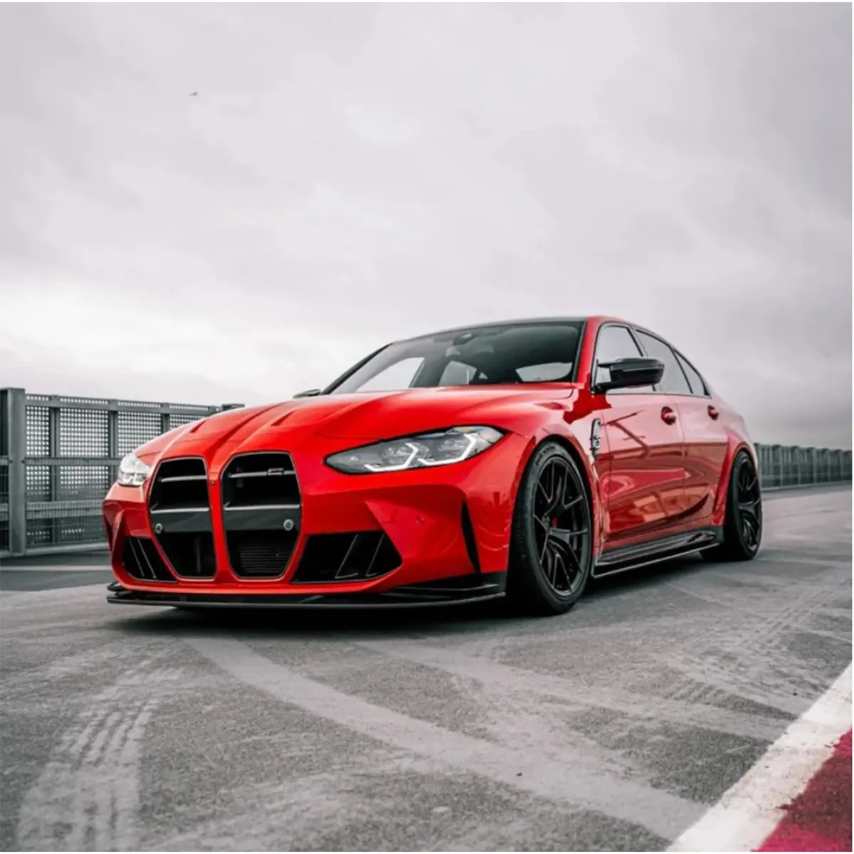 R-Style Dry Carbon Fiber Aero Dynamic Kit For Bmw G80 M3 1