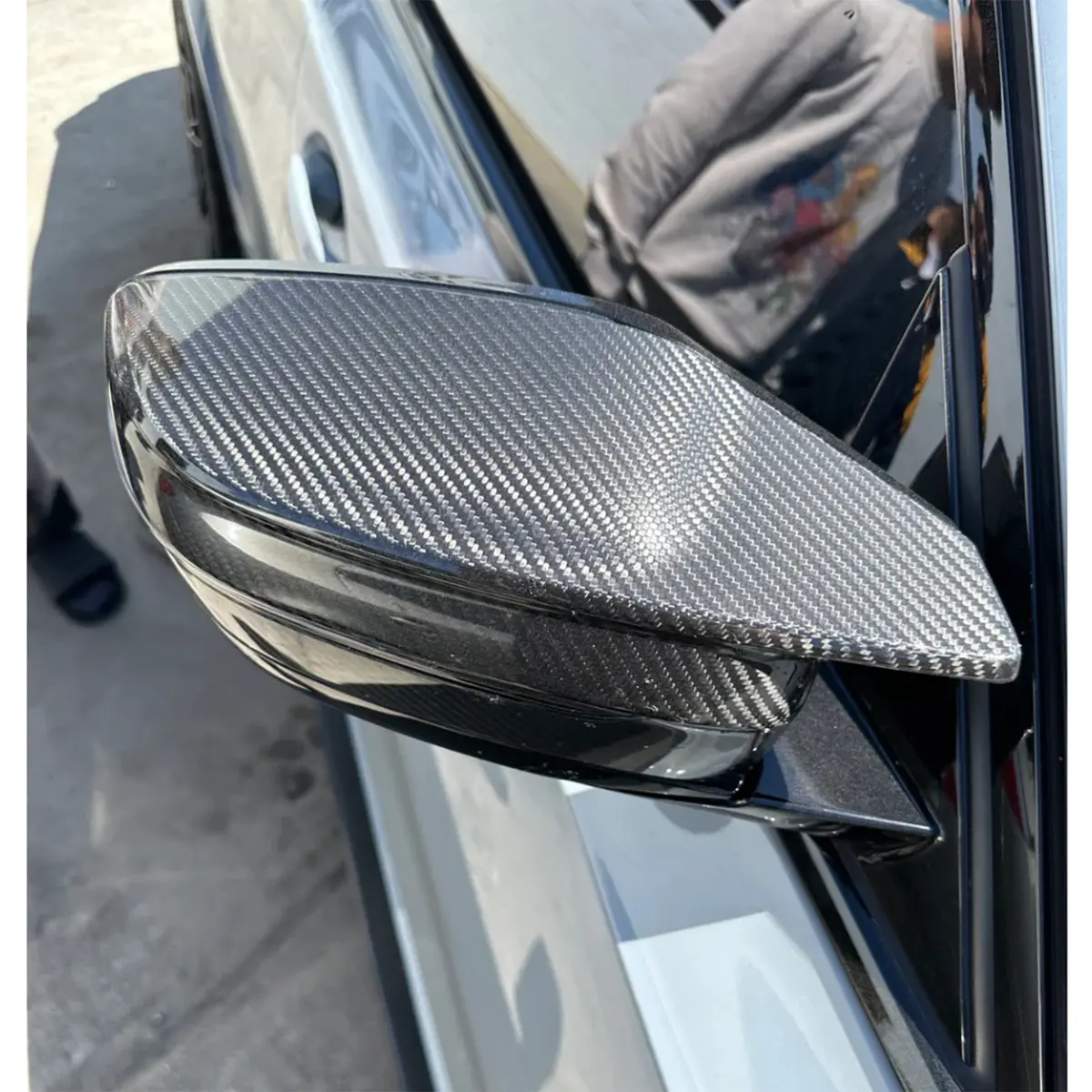 Dry Carbon Fiber Mirror Cap Set For Bmw G80 M3 G82 G83 M4 1