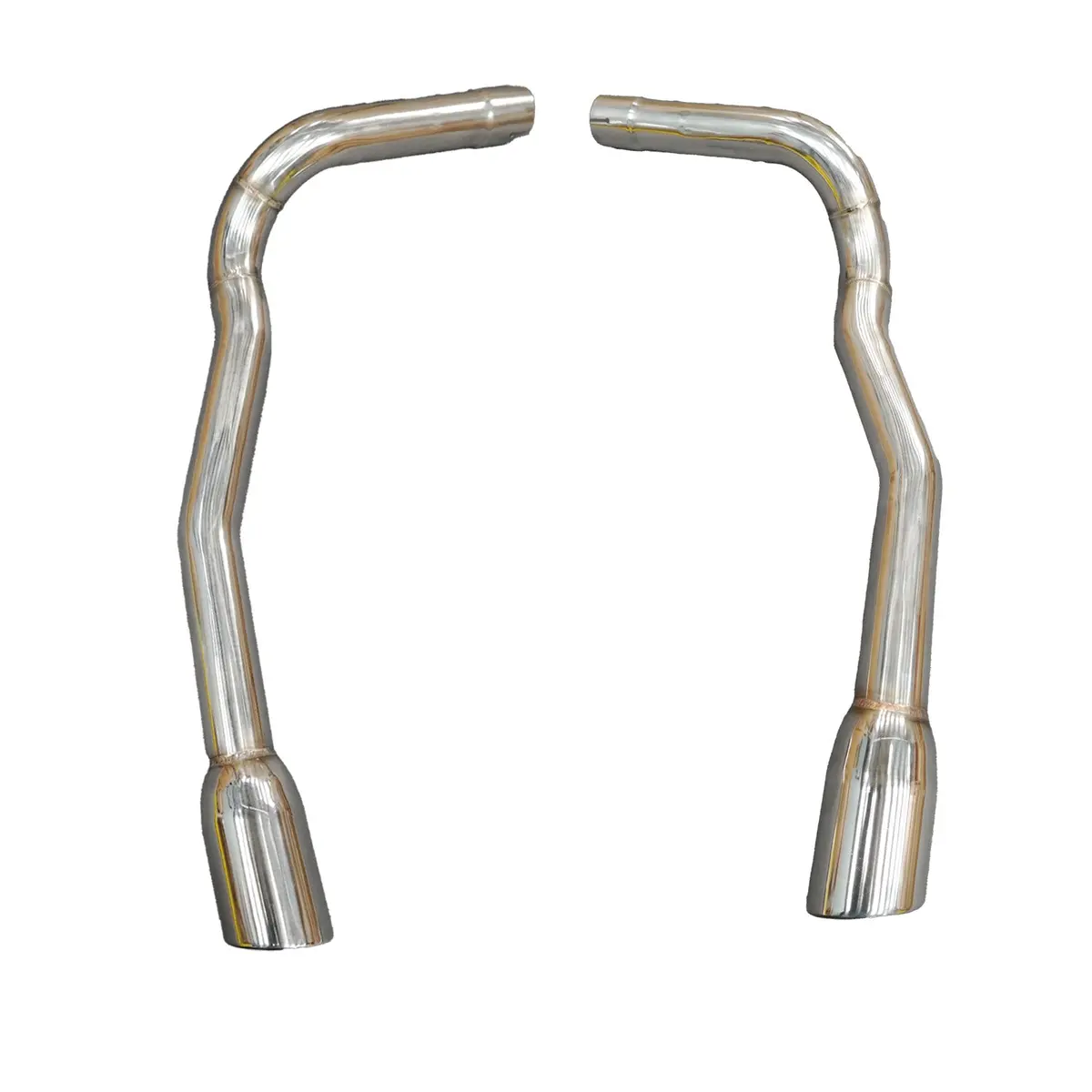 Racing Exhaust Rear Axleback Pipes For 03-08 Jaguar S-Type Performance Sound 1