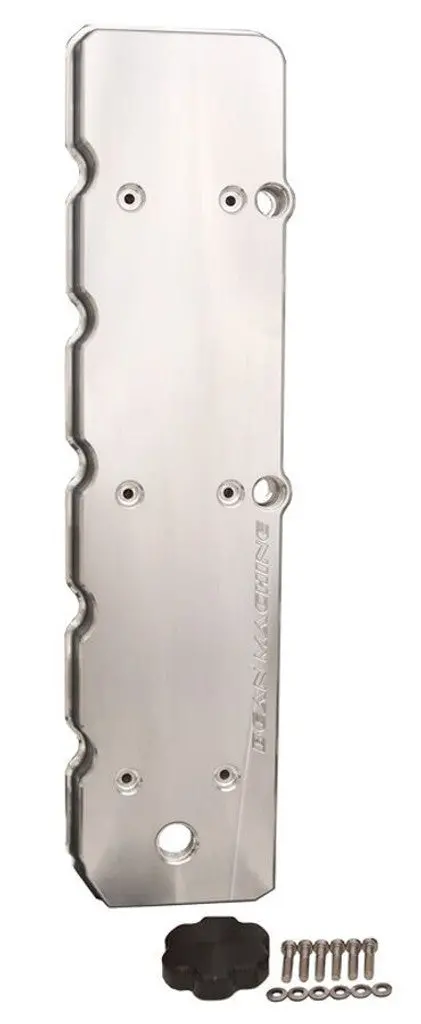 Bean Machine 06-Present Cummins Billet Flat Top Valve Cover W/ Dual Ccv Outlets Comes With Oil Cap Cover 1
