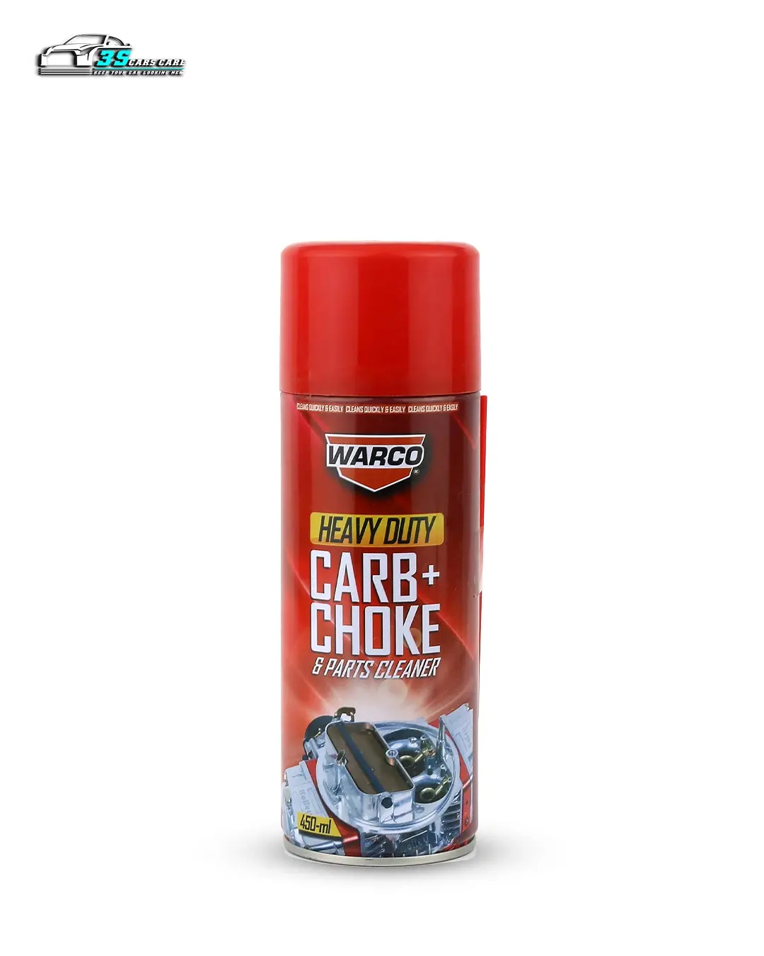Heavy Duty Carb & Choke Cleaner Spray – 450Ml | Throttle Body, Injector & Parts Cleaner Warco 1