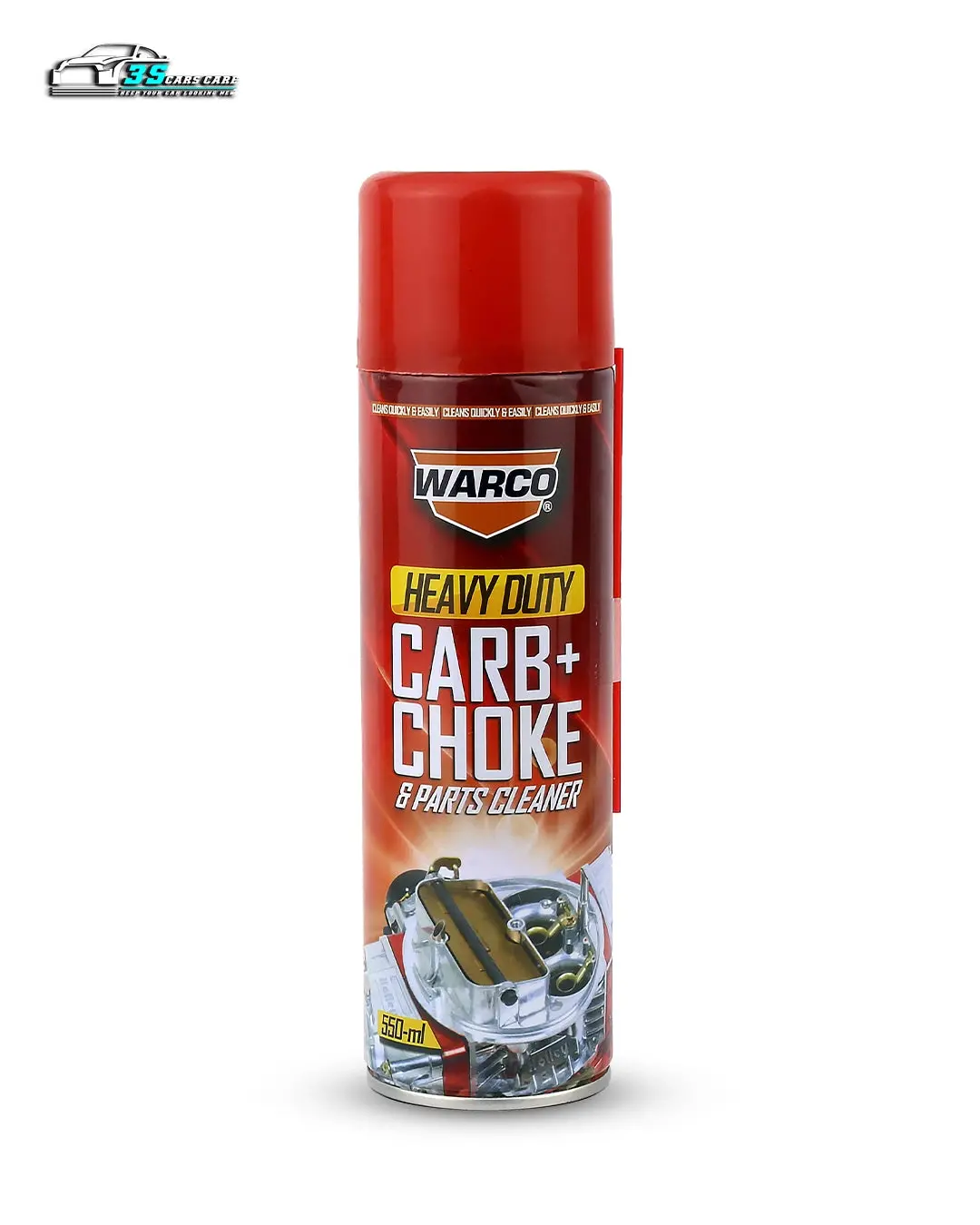 Heavy Duty Carb & Choke Cleaner Spray – 550Ml | Throttle Body, Injector & Parts Cleaner Warco 1
