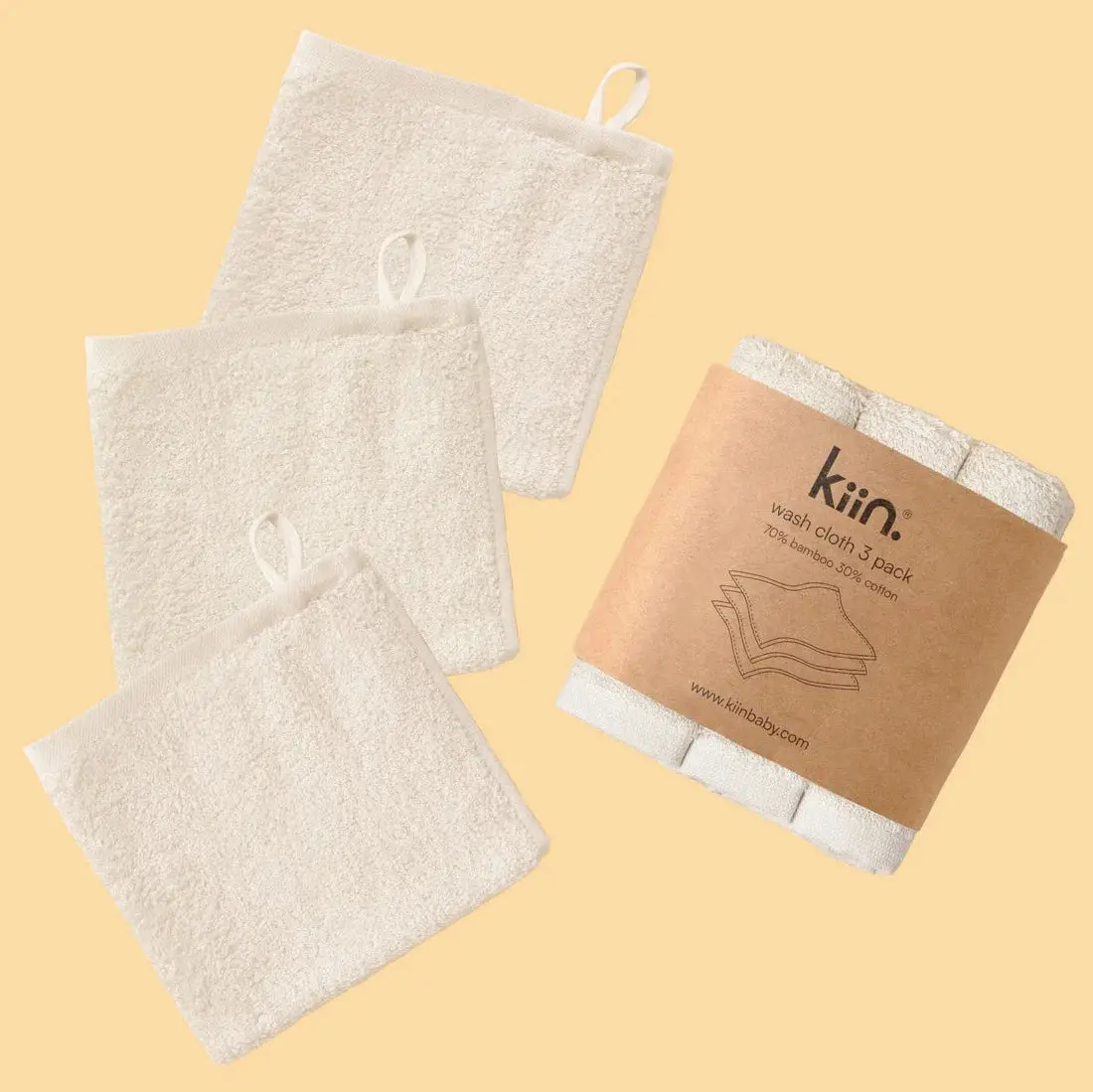 Wash Cloths 3 Pack Various Colours 1