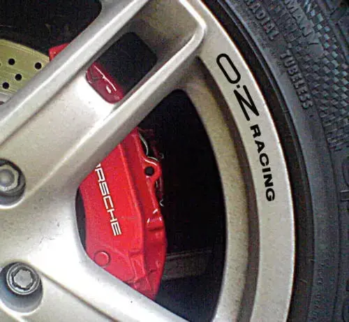 X8 Oz Racing Wheel Rim Decal Sticker 1