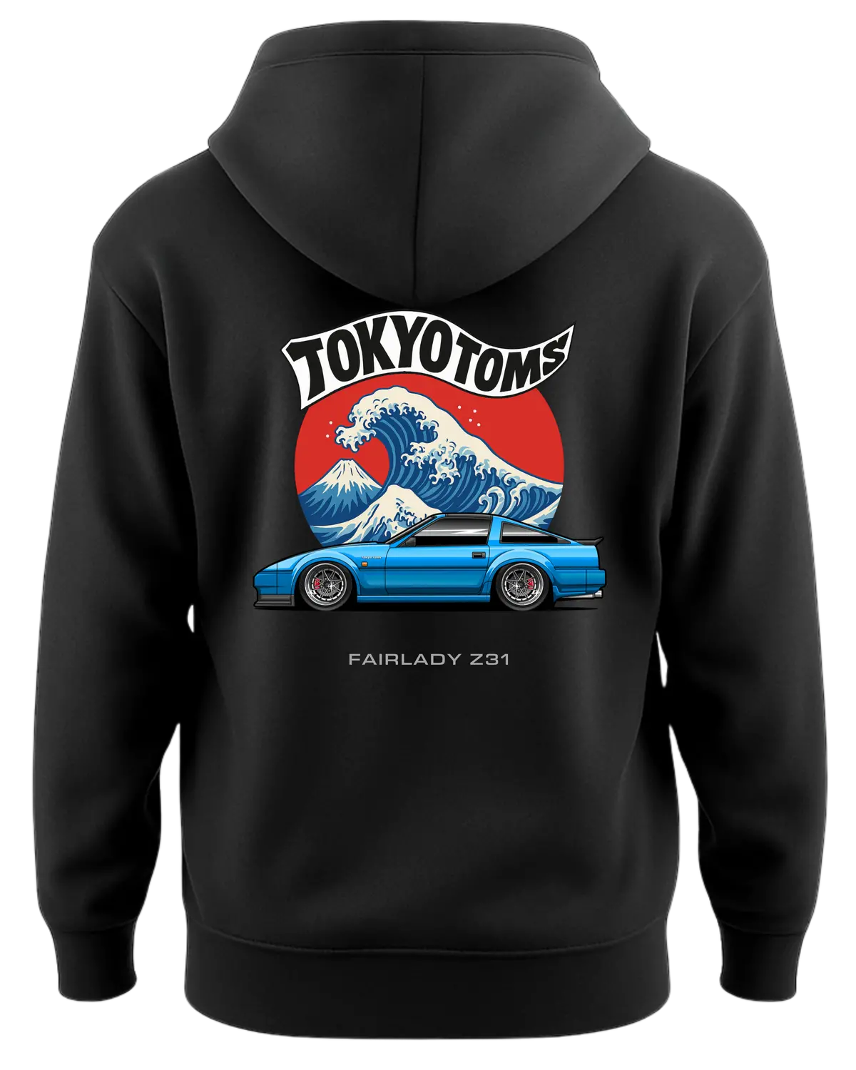Tokyo Toms Nissan Fairlady Z31 Wave Hoodie 1