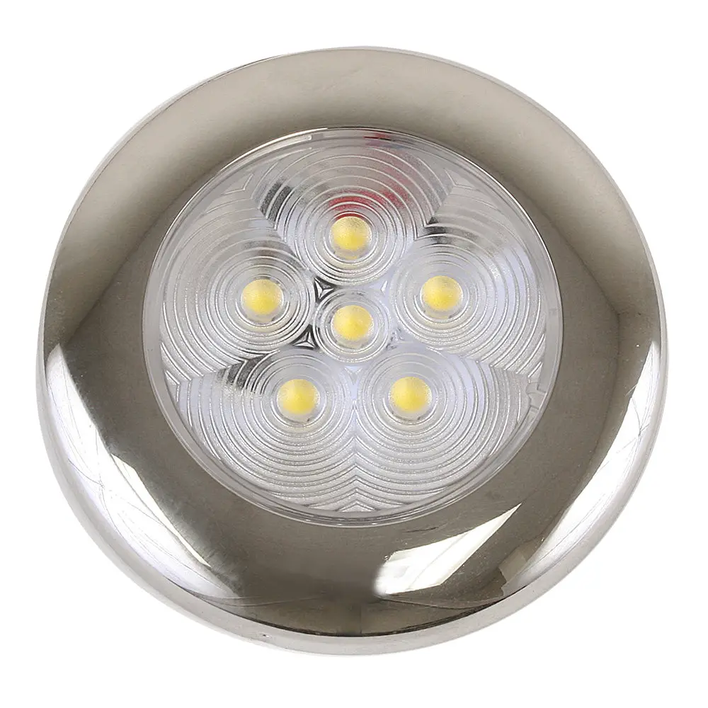 Scandvik B3 Downlight Surface Mount - Cool White - Ss Trim - Ip67 - 12/24V [41320P] 1