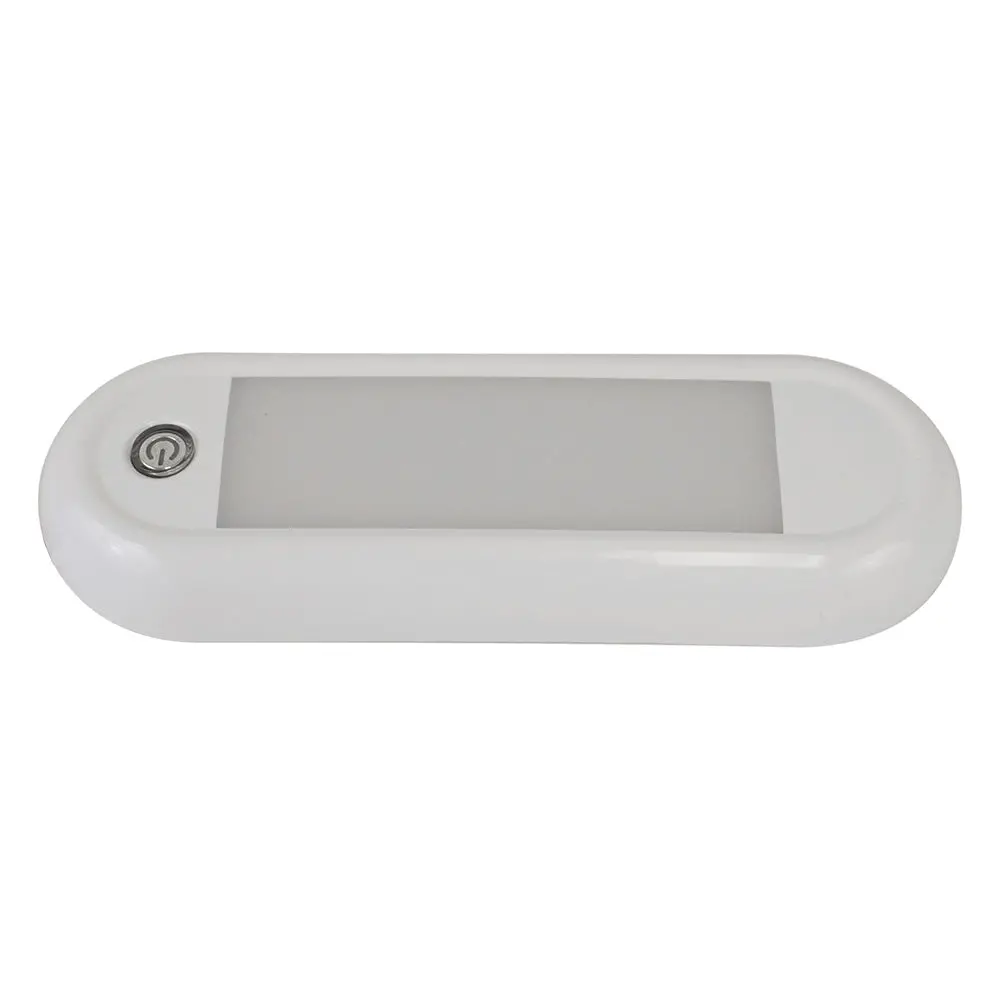 Scandvik 7" Oval Dome Light W/Switch  Dimming - 12/24V [41322P] 1