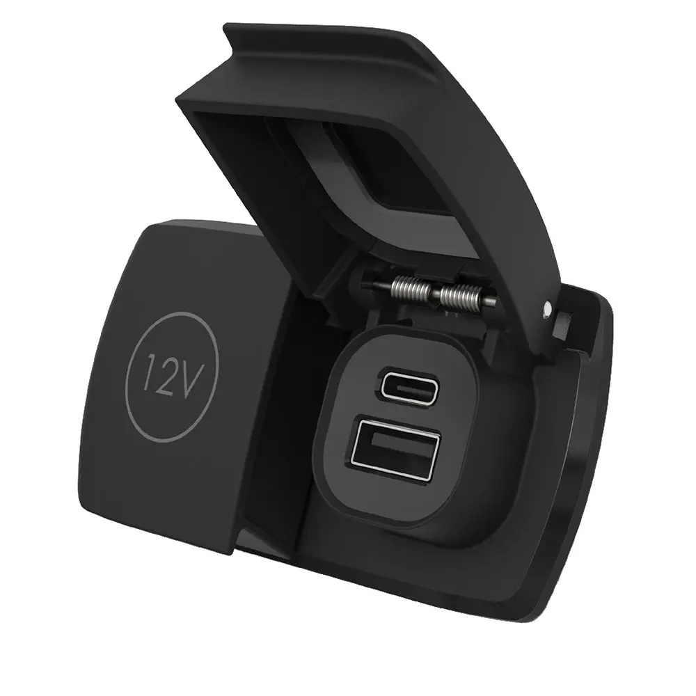 Scanstrut Flip Pro Duo - Usb-A  Usb-C W/12V Power Socket [Sc-Multi-F2] 1