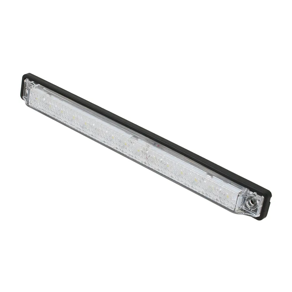 Scandvik 8" Led Light Strip - White W/Gasket - 12V [41644P] 1