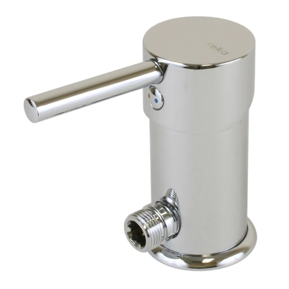 Scandvik Minimalistic Compact Single Level Mixer - Deck Mount - 3/8"  1/2" Fittings [16201] 1