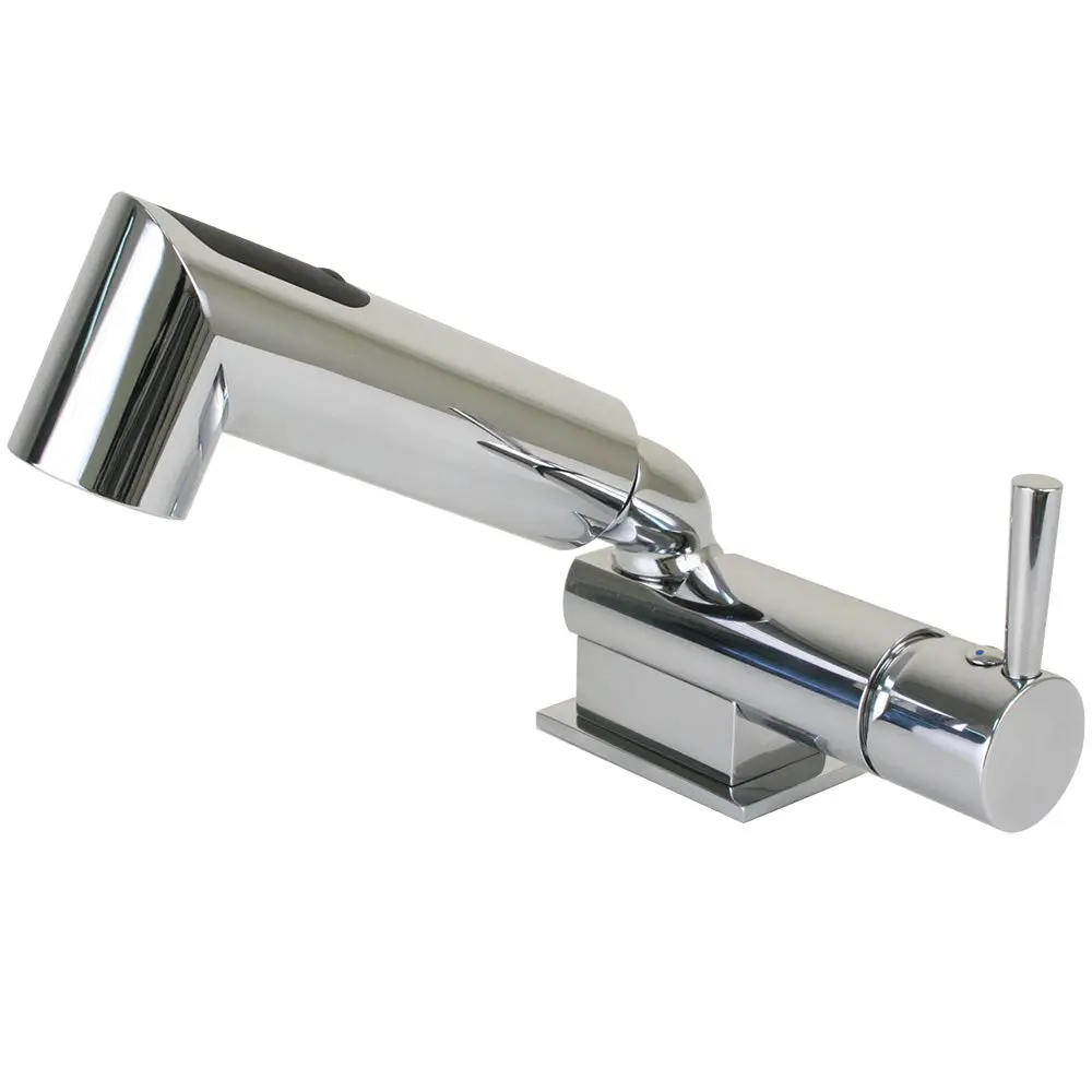 Scandvik Minimalistic Compact Single Level Mixer - Faucet  Shower Combo - Chrome [16216] 1