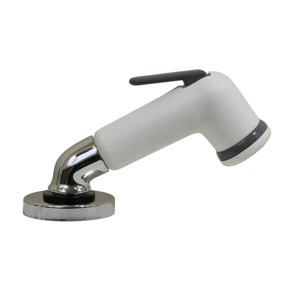 Scandvik Elbow Sprayer - Handle Pull Out - White W/6 Hose [10191P] 1