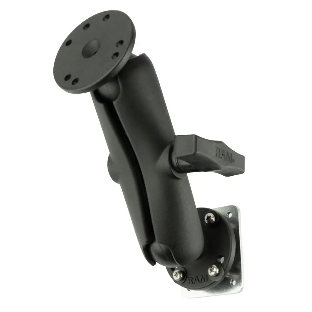 Ram Mount Drill-Down Dashboard Mount W/Backing Plate - C Size Medium [Ram-101-225B2u] 1