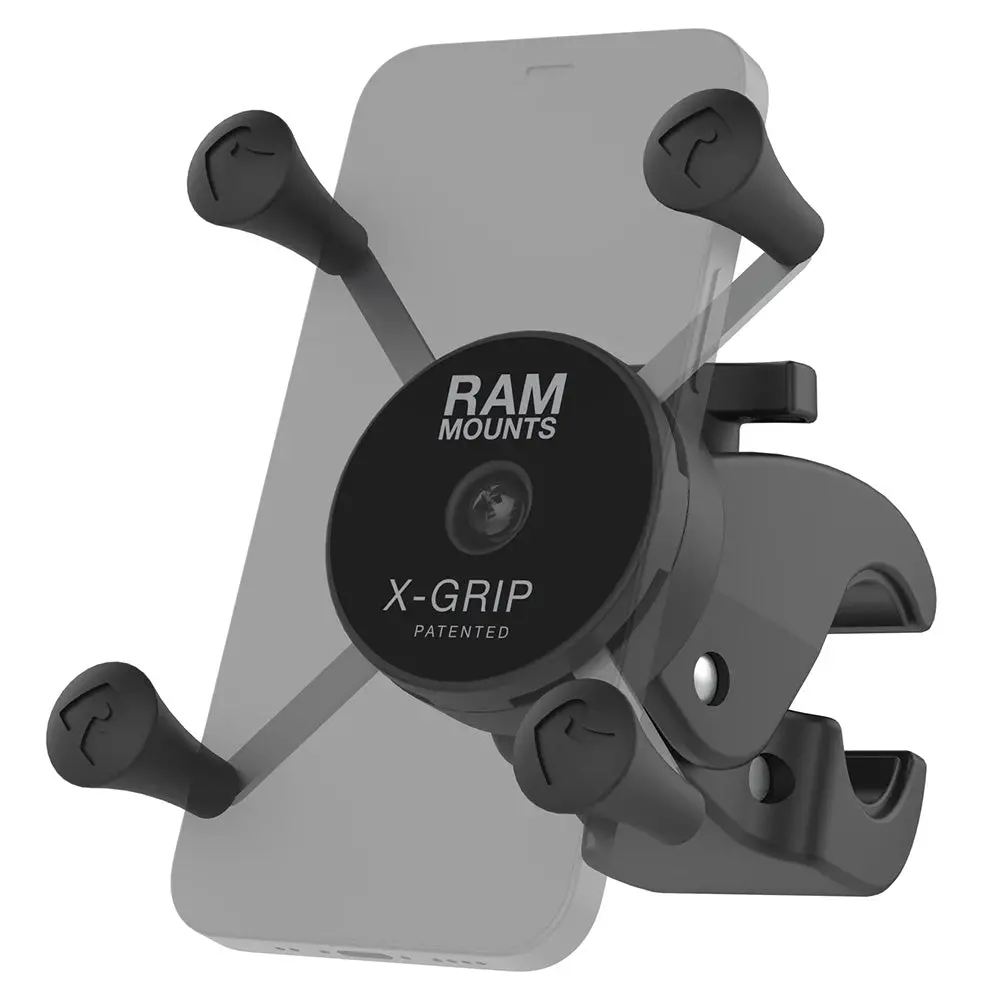Ram Mount X-Grip Phone Mount W/Low-Profile Medium Tough-Claw [Ram-Hol-Un7-404-2U] 1