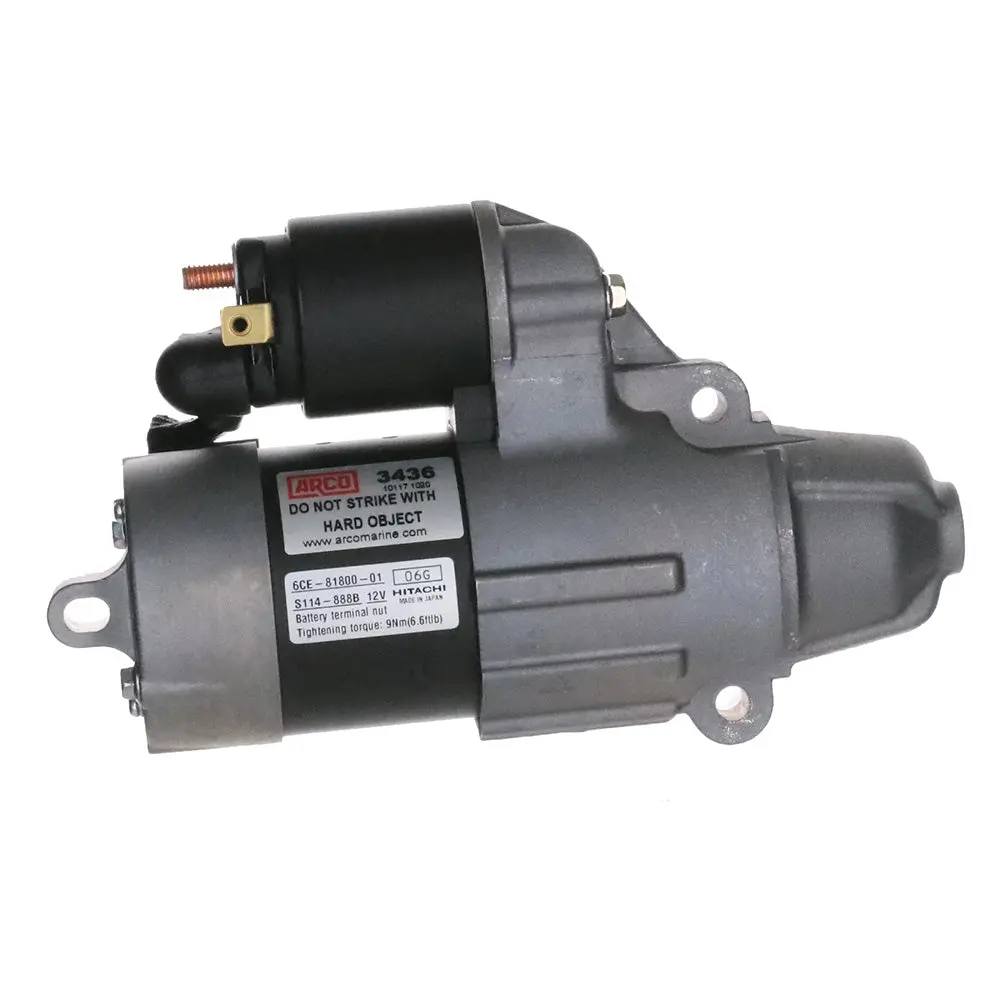 Arco Marine Premium Replacement Outboard Starter F/Yamaha 200-300Hp - 9 Tooth [3436] 1