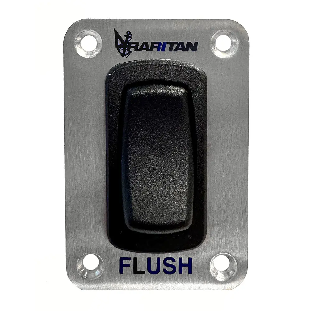 Raritan Momentary Flush Switch W/Stainless Steel Faceplate [Prs] 1