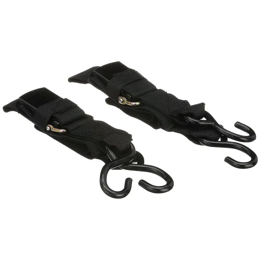 Attwood Quick-Release Transom Tie-Down Straps 2" X 4 Pair [15232-7] 1