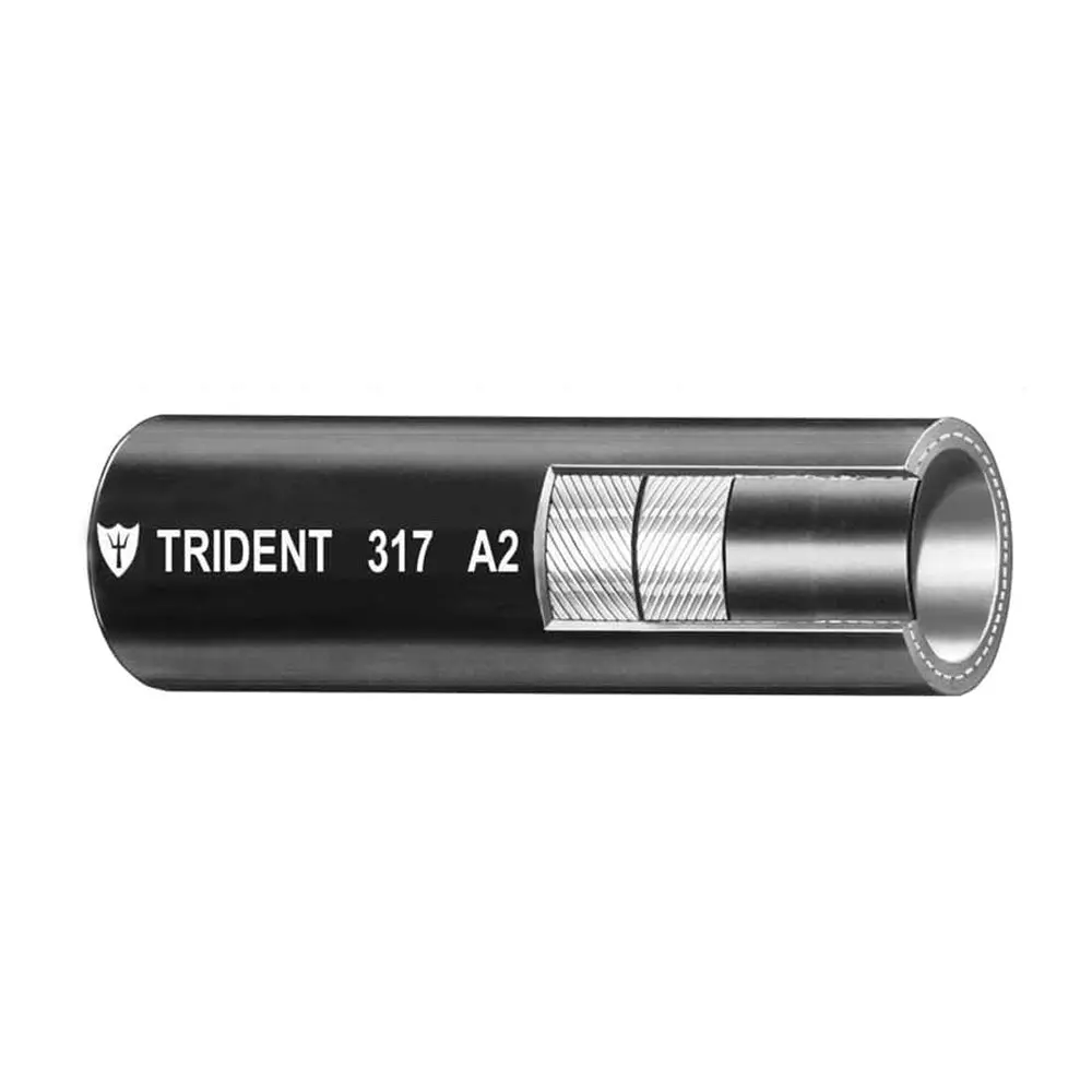 Trident Marine 5/8 A2 Fuel  Vent Line Hose - Black - Sold By The Foot [317-0580-Ft] 1