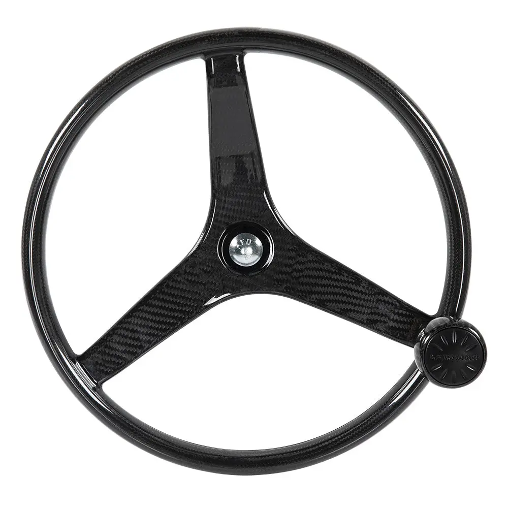 Lewmar Power Grip Carbon Fiber Wheel [89700924] 1