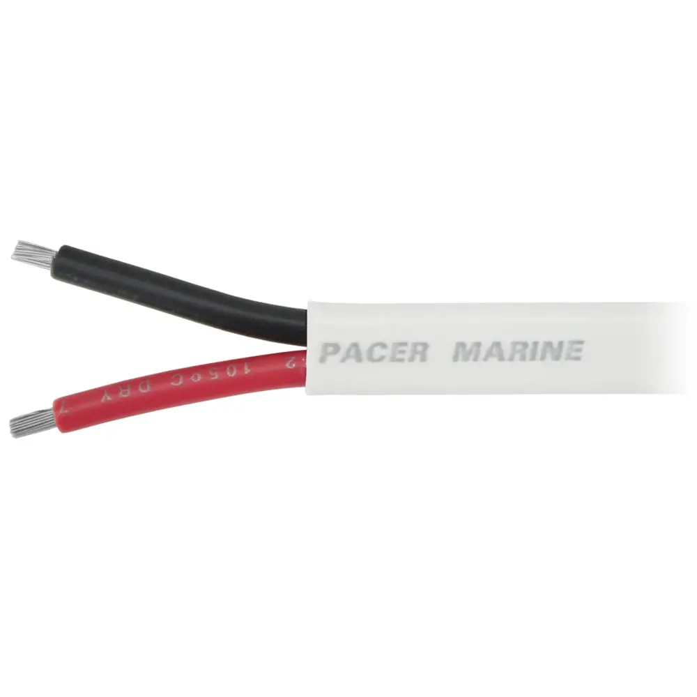 Pacer 14/2 Awg Duplex Wire - Flat Cable - Red/Black - Sold By The Foot [W14/2Dc-Ft] 1