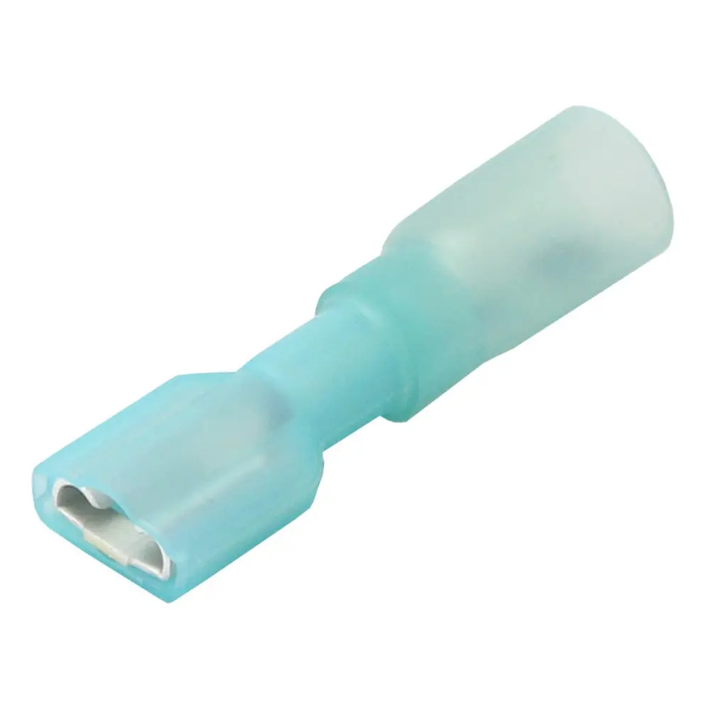 Pacer 16-14 Awg Heat Shrink Female Disconnect - 100 Pack [Tde14-250Fi-100] 1