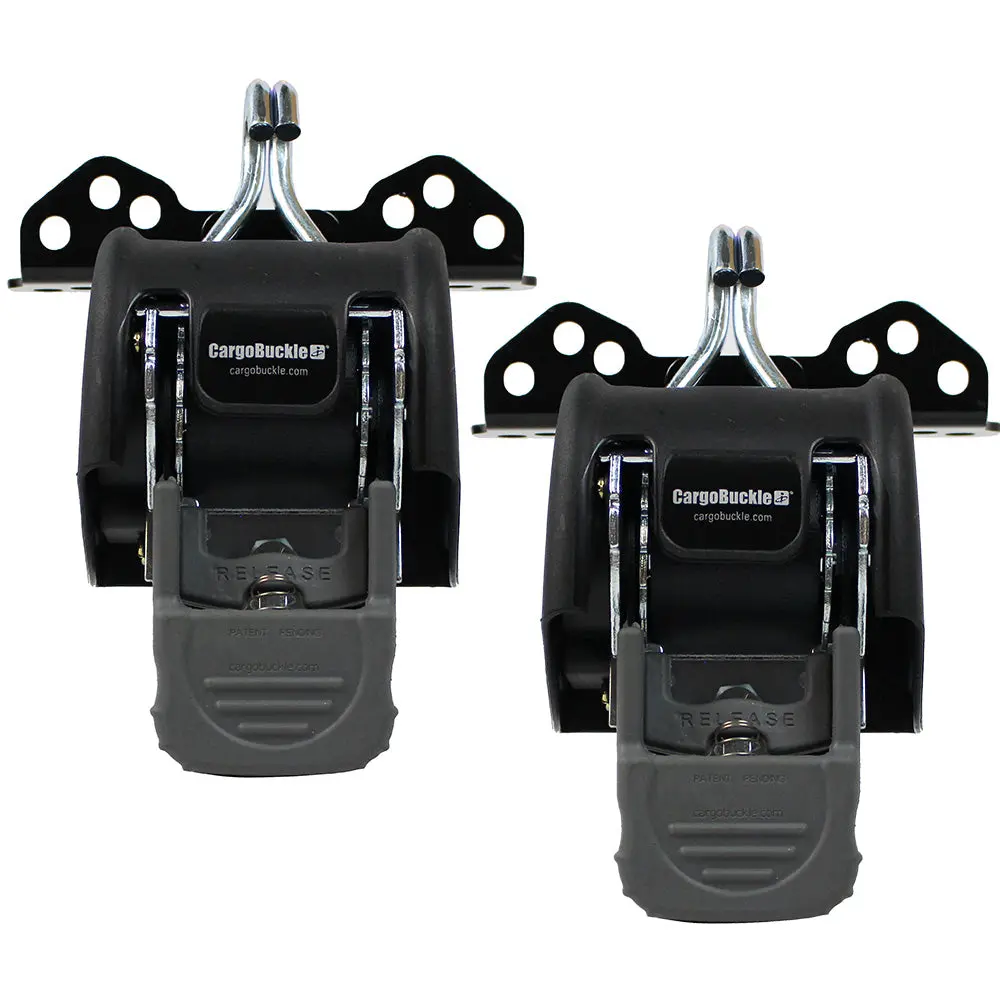 Cargobuckle Universal Ladder Rack Tie-Down System - 2" Retractable Tie-Down - 1 Pair [F153180] 1