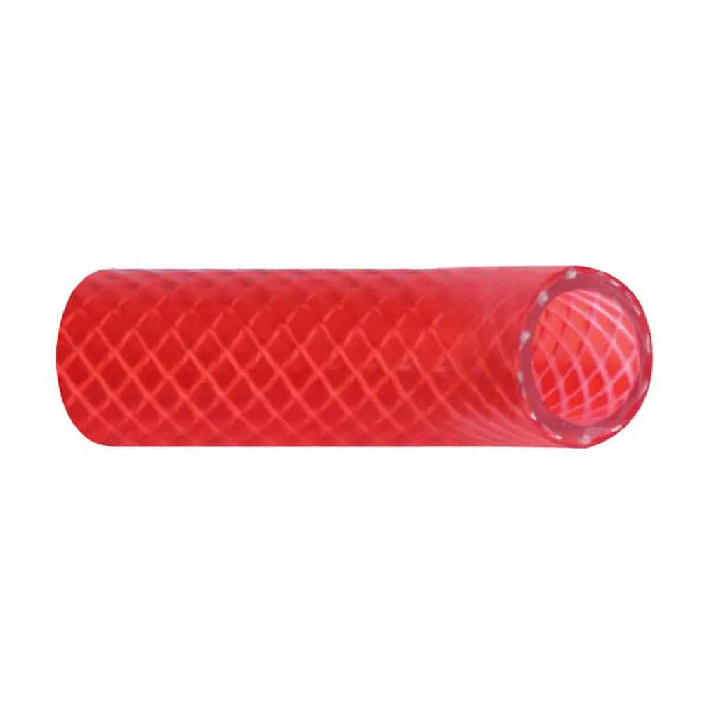 Trident Marine 3/4" Reinforced Pvc (Fda) Hot Water Feed Line Hose - Drinking Water Safe - Translucent Red - Sold By The Foot [166-0346-Ft] 1