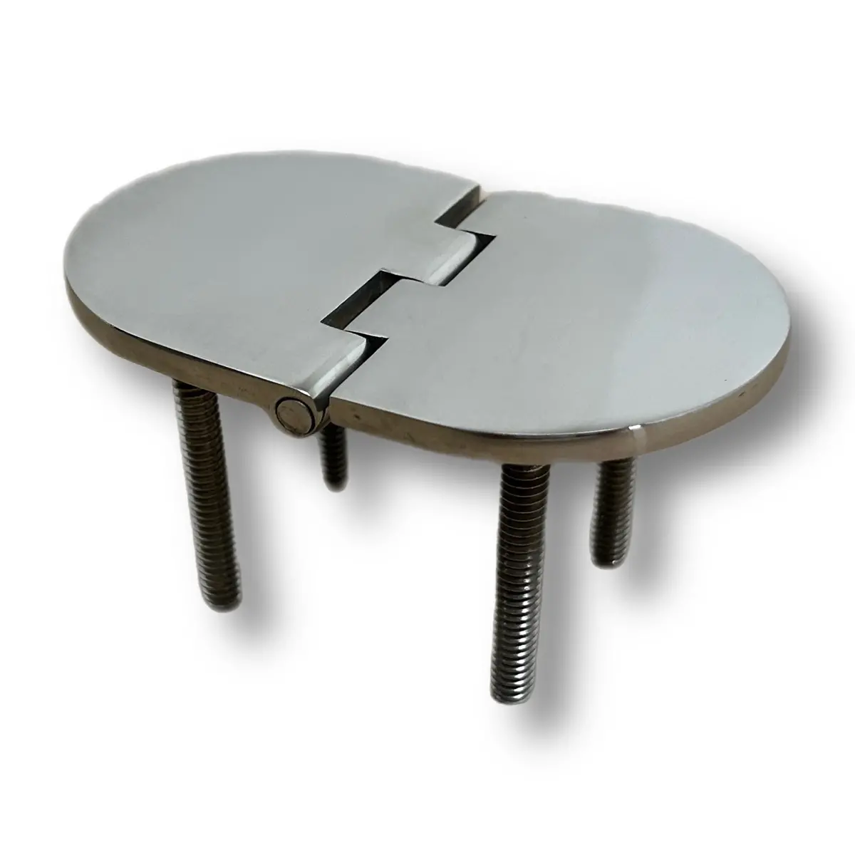 Marine Hardware Stainless Steel Flush Mount Hinge 2-1/2" X 4" Sshn66501 1