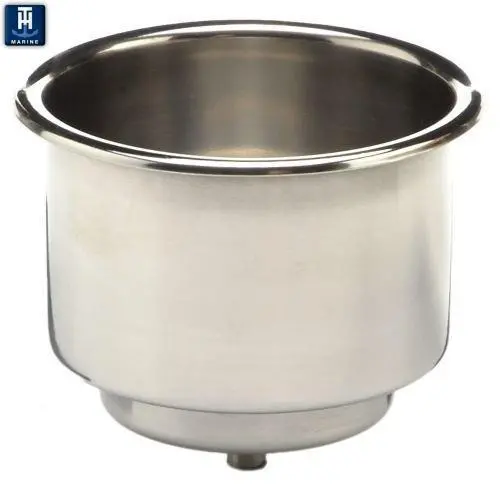 T-H Marine Stainless Steel Cup Holder Lch-1Ss-Dp 1