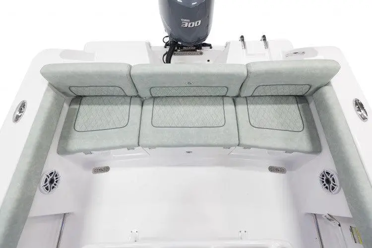 Sportsman Boats 241Cc Rear Bench Bottom Cushions 1