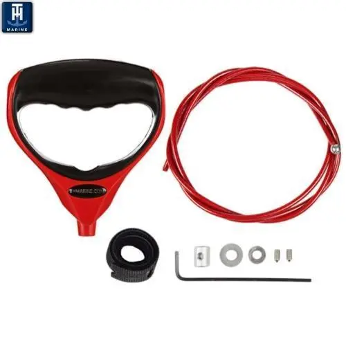 T-H Marine G-Force Trolling Motor Handle & Cable Red Gfh-1R-Dp 1