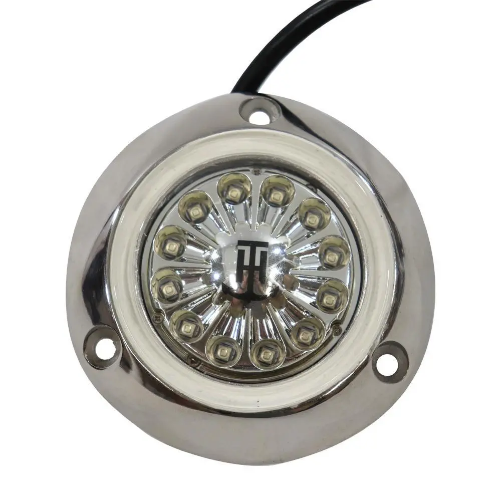 T-H Marine High Intensity Stainless Steel Rgbw Underwater Light 3-7/8" X 7/8" Led-32714-Rgbw 1